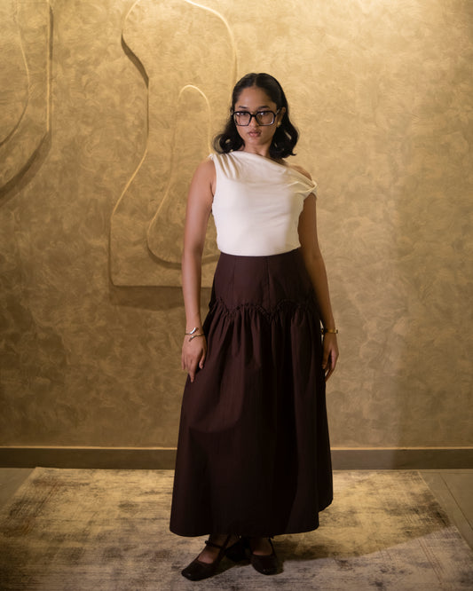 Noon Scallop Skirt