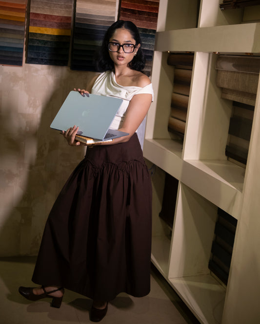 Noon Scallop Skirt